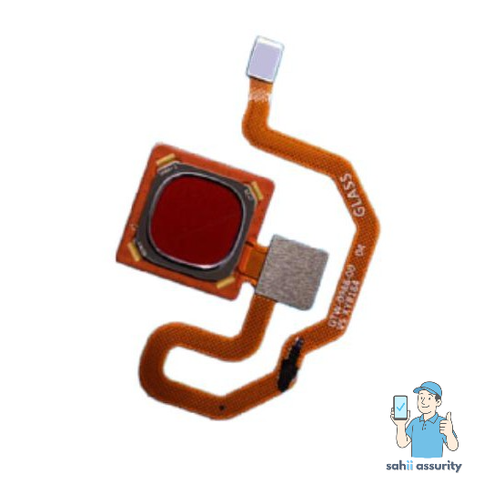 Fingerprint Sensor with Flex Cable for Vivo X21 Red